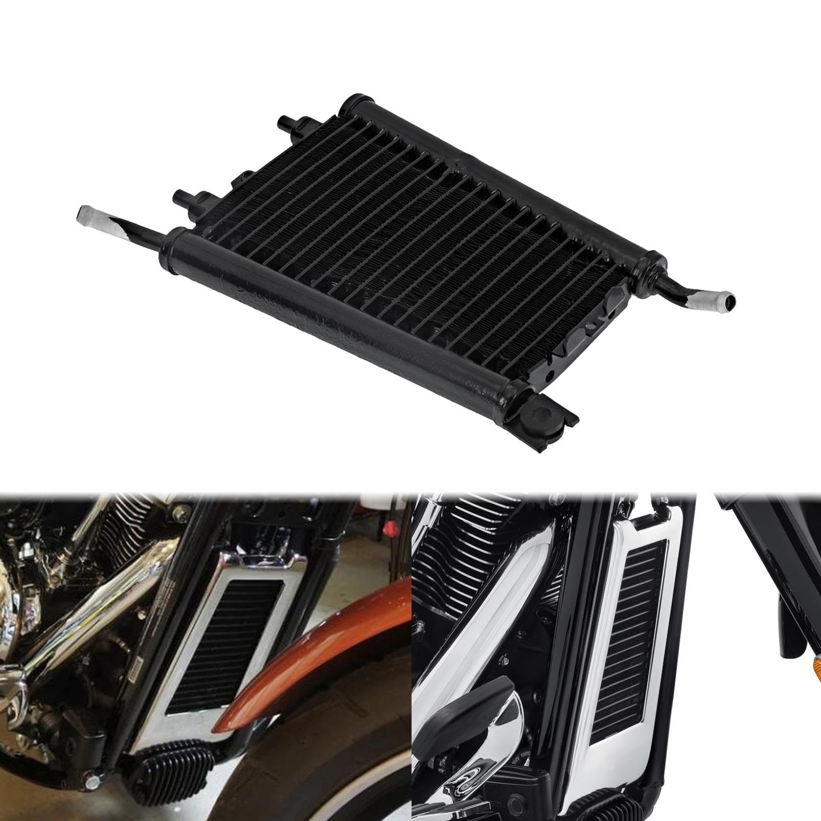 Chłodnicy oleju silnikowego Pasuje do Harley Softail 2018-2023 Street Bob Low Rider Slim FL FatBob Deluxe chłodnica oleju urządzenie chłodzące Chłodnica silnika