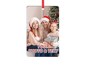 Custom Christmas Picture Ornaments