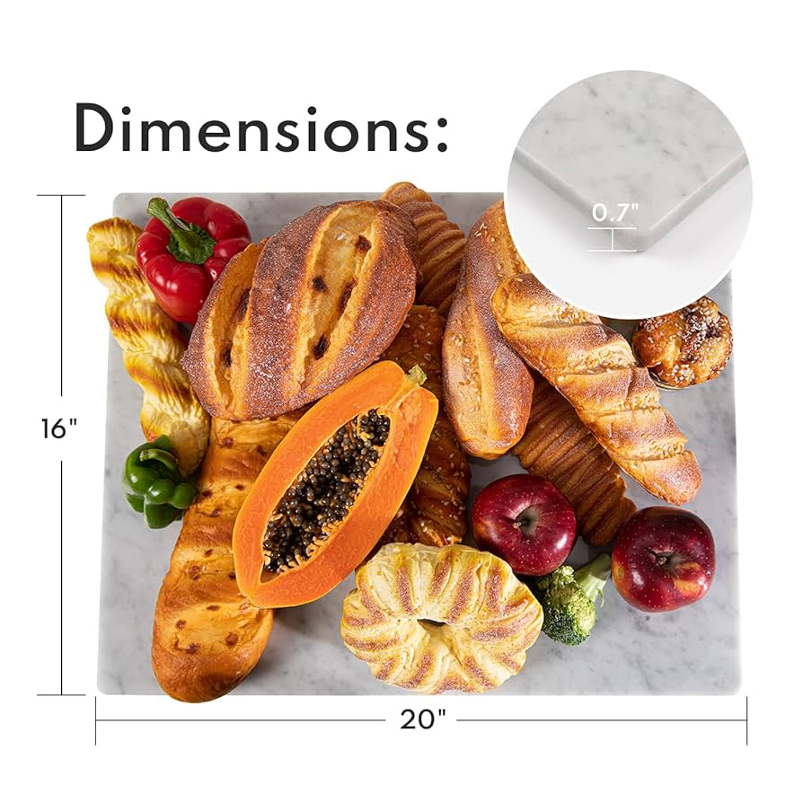 大理石　カッティングボードChopping board Amazon | キッチンマーブルストーンカッティングボード - 大理石