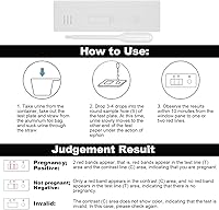 Vista 2 de 10 piezas de papel de prueba de embarazo de vaca, kit de prueba de embarazo de vaca, herramienta de prueba de detección de embarazadas tempranas
