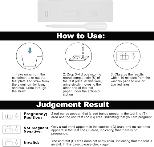 Miniatura 2 de 10 piezas de papel de prueba de embarazo de vaca, kit de prueba de embarazo de vaca, herramienta de prueba de detección de embarazadas tempranas