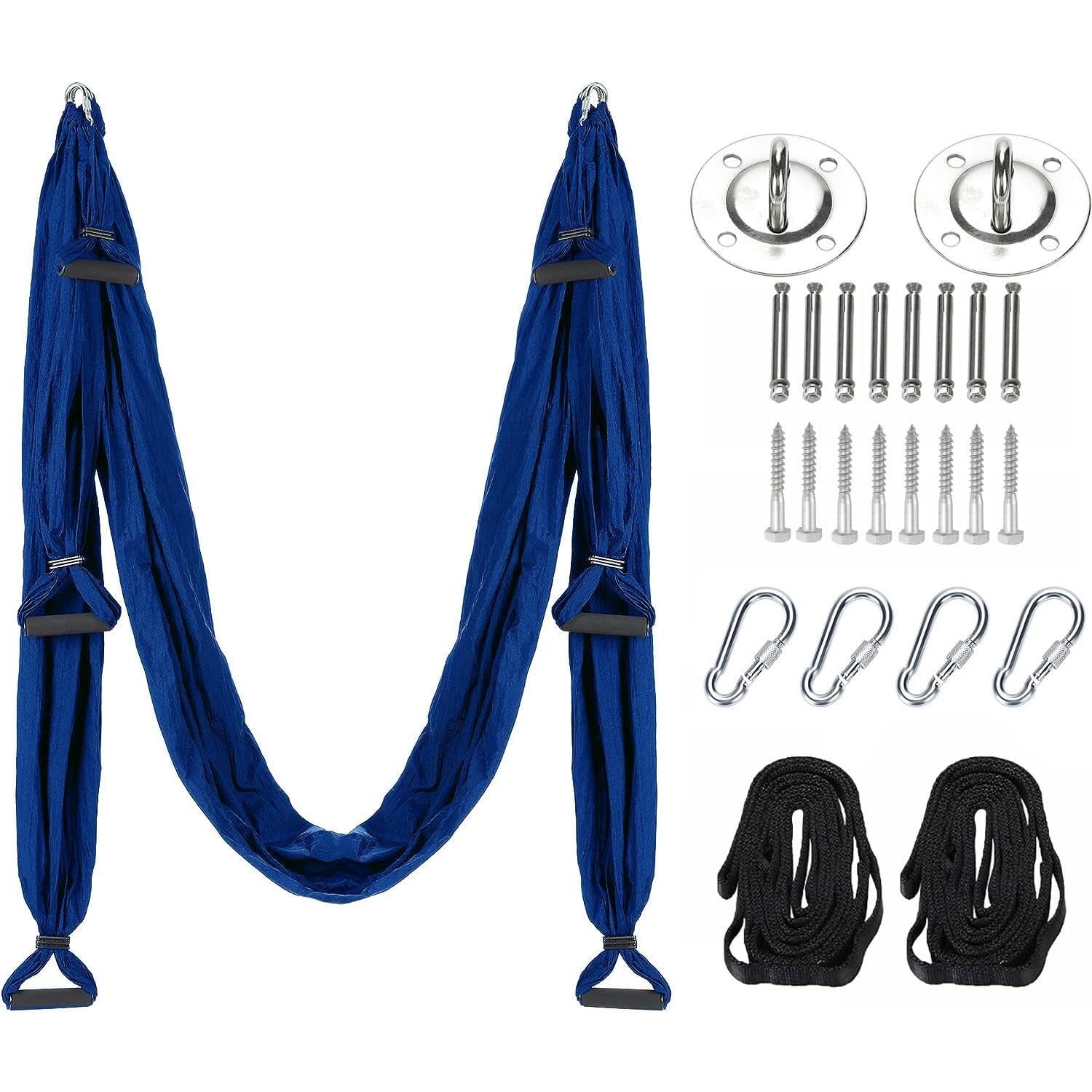 Serviette De Yoga Aérien – Pour Acrobatie Et Suspension – Confortable Et Résistante