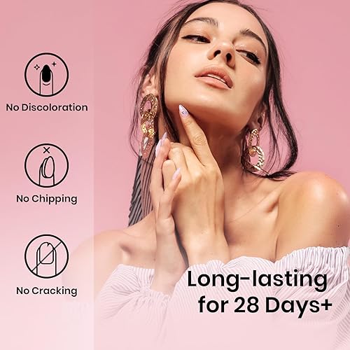 Miniatura 6 de Beetles - Kit de polygel para uñas 6 colores Forest Adventure, kit de uñas de polietileno gris, blanco, verde oscuro, purpurina azul, gel de