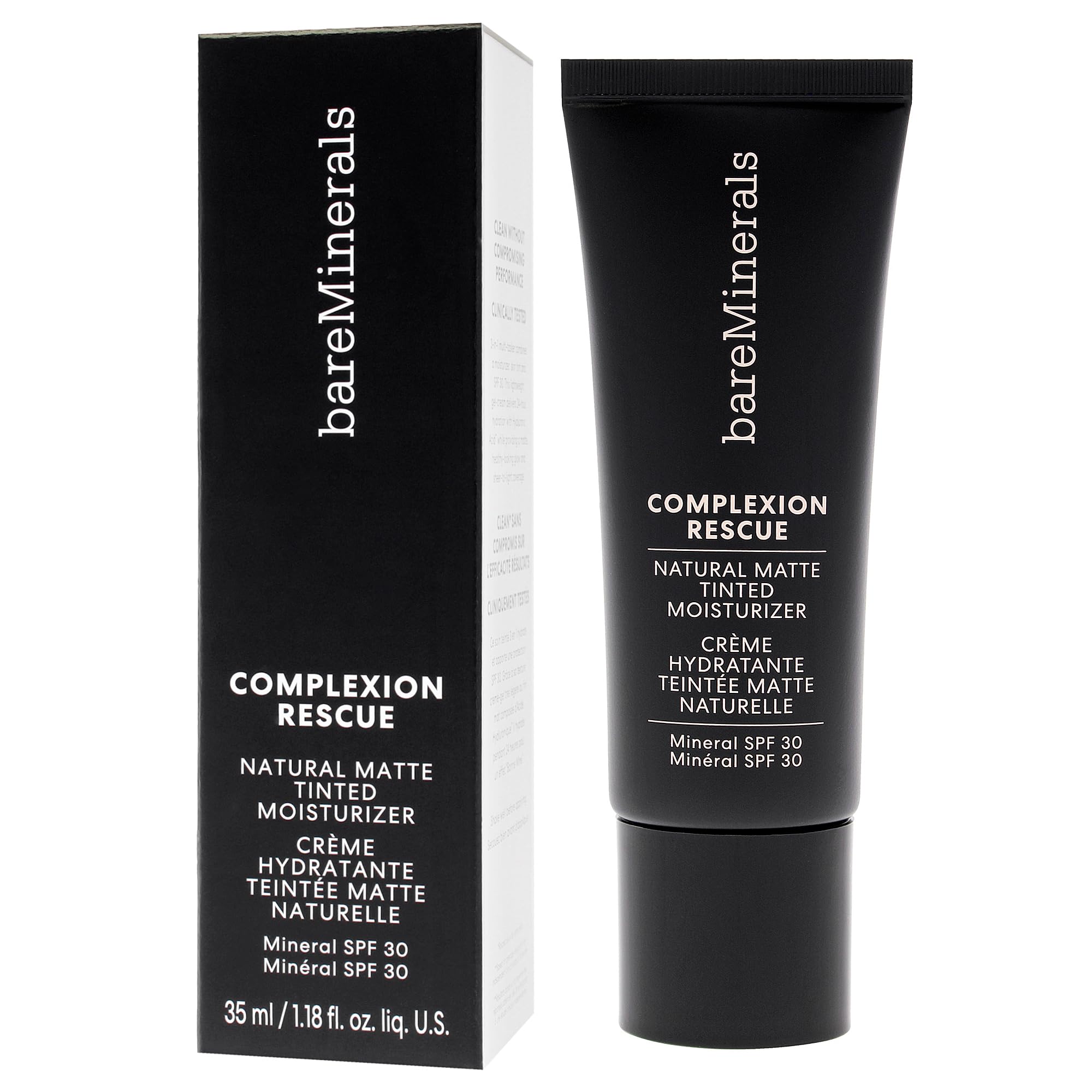 Complexion Rescue Natural Matte Tinted Moisturizer SPF 30-5.5 Bamboo by bareMinerals for Women - 1.18 oz Makeup
