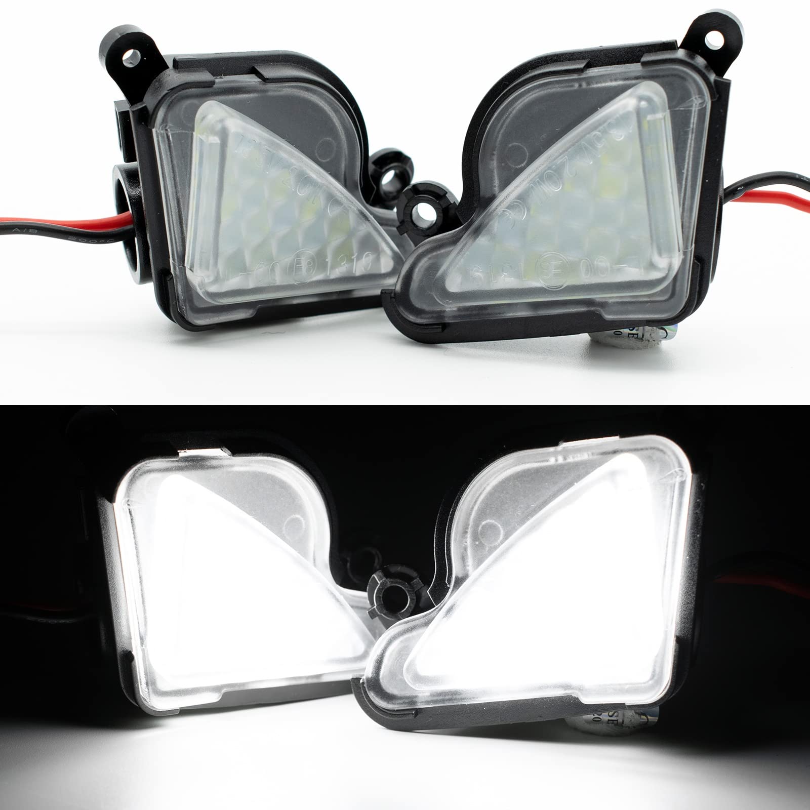 Lámparas incandescentes Debajo De La Lámpara De Espejo, Bombilla - Externa para Coche, Intermitente para Superb Mk2 Octavia A5 A7 MK2