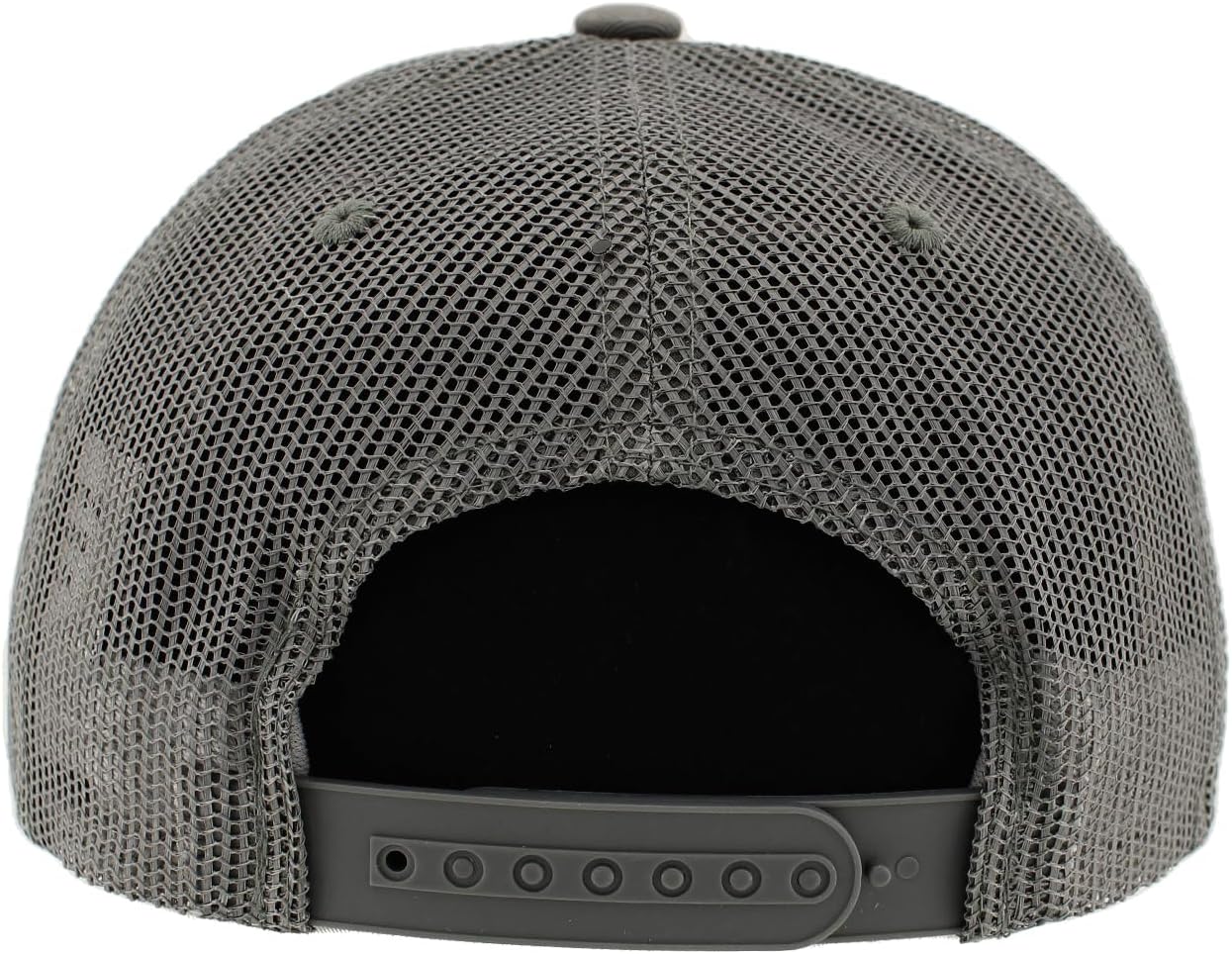 ZHATS Standard NCAA Officially Licensed Snapback Hat Big Rig Patch Gray Defer