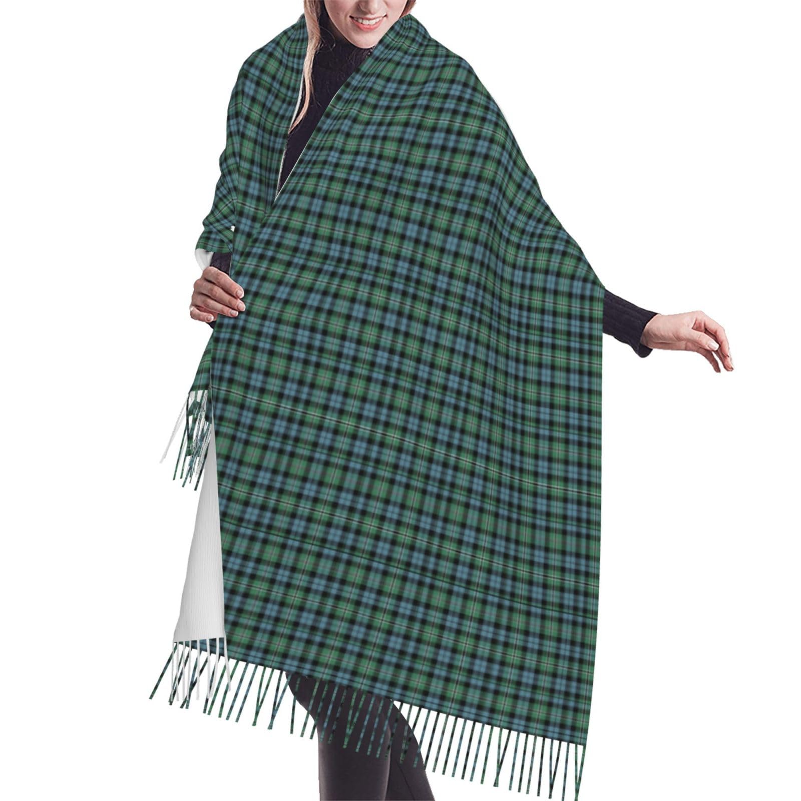 peiyeety Clan Melville Tartan Cashmere Fringe Scarf Autumn And Winter Scarves The Most Soft Classic