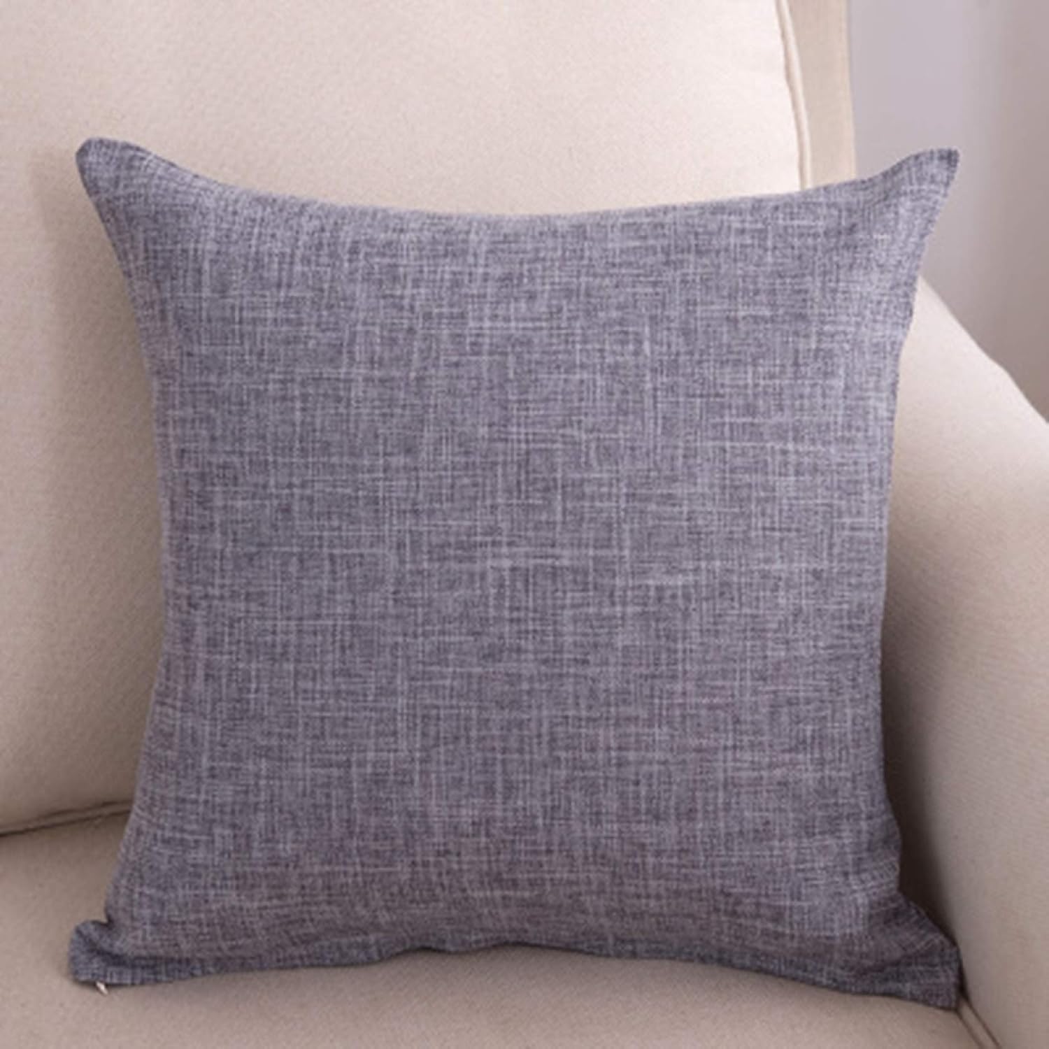 クッション カバー北欧 おしゃれ シンプル 背当てカバー 座布団カバー 45 かわいい 無地 背もたれクッション Y