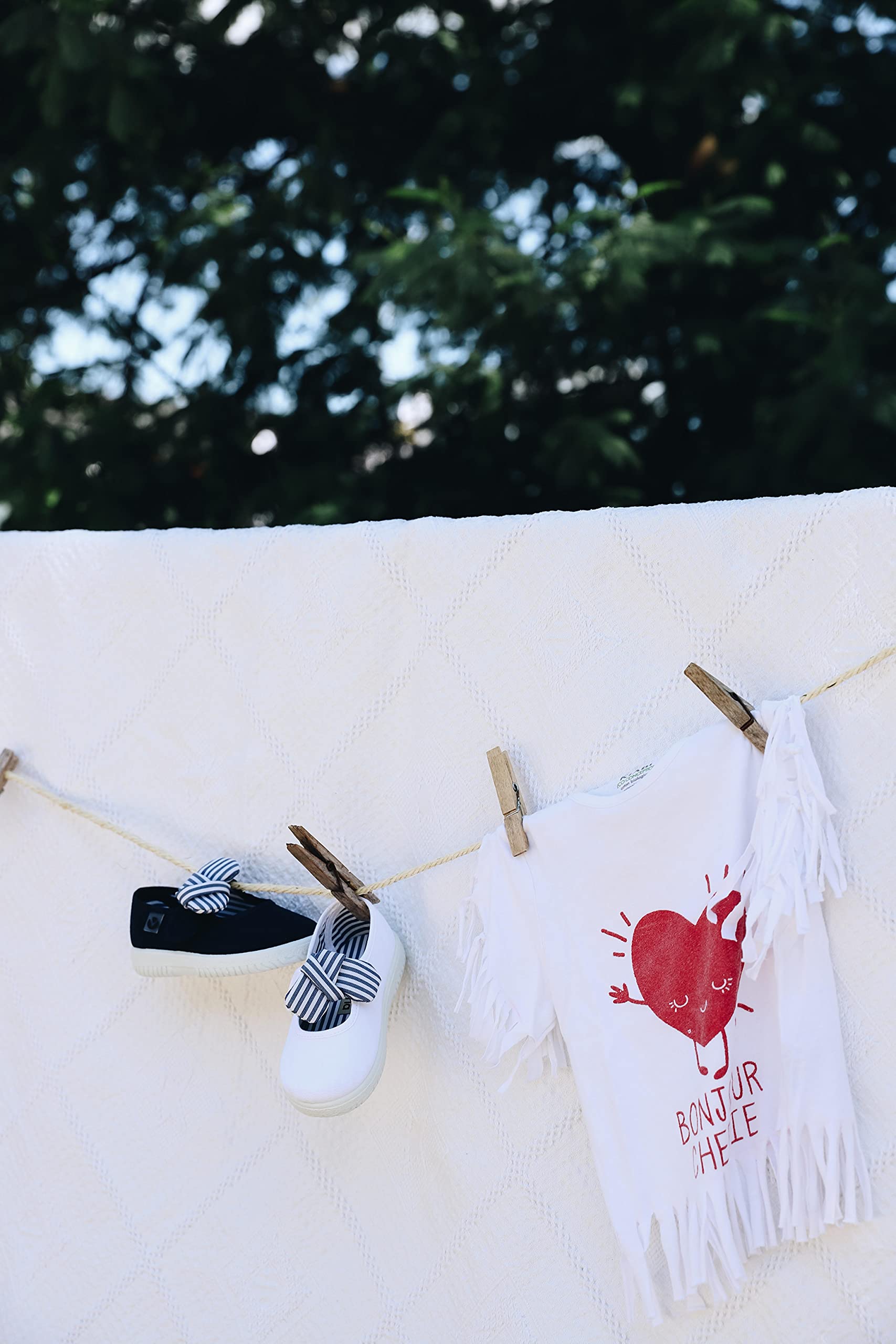 Victoria Ballerines Unisexe Ojalá Toile & Bande Auto-Agrippante & N UD Rayé 105110 pour Enfants