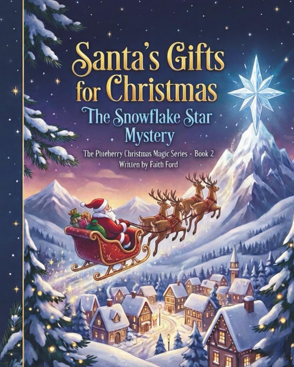 Santa’s Gifts for Christmas: The Snowflake Star Mystery: A Magical Christmas Adventure About Courage, Friendship, and Winter Wonder (THE PINEBERRY CHRISTMAS MAGIC SERIES)