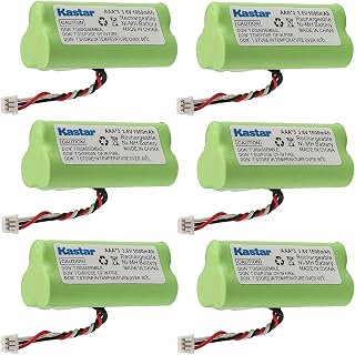 Kastar 6-Pack AAA 3.6V 1000mAh Ni-MH Rechargeable Battery Replacement for Zebra/Motorola Symbol 82-67705-01 Symbol LS-4278 LS4278-M BTRY-LS42RAAOE-01 DS-6878 Cordless Bluetooth Laser Barcode Scanner