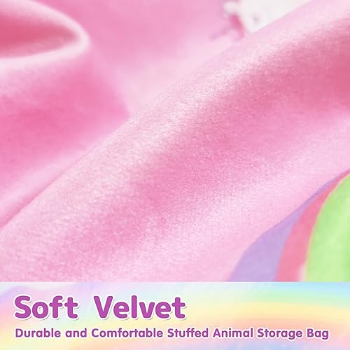 Miniatura 113 de Jorbest Almacenamiento de animales de peluche, almacenamiento de puf de peluche de fútbol, funda para silla de puf de fútbol para niños, asiento de