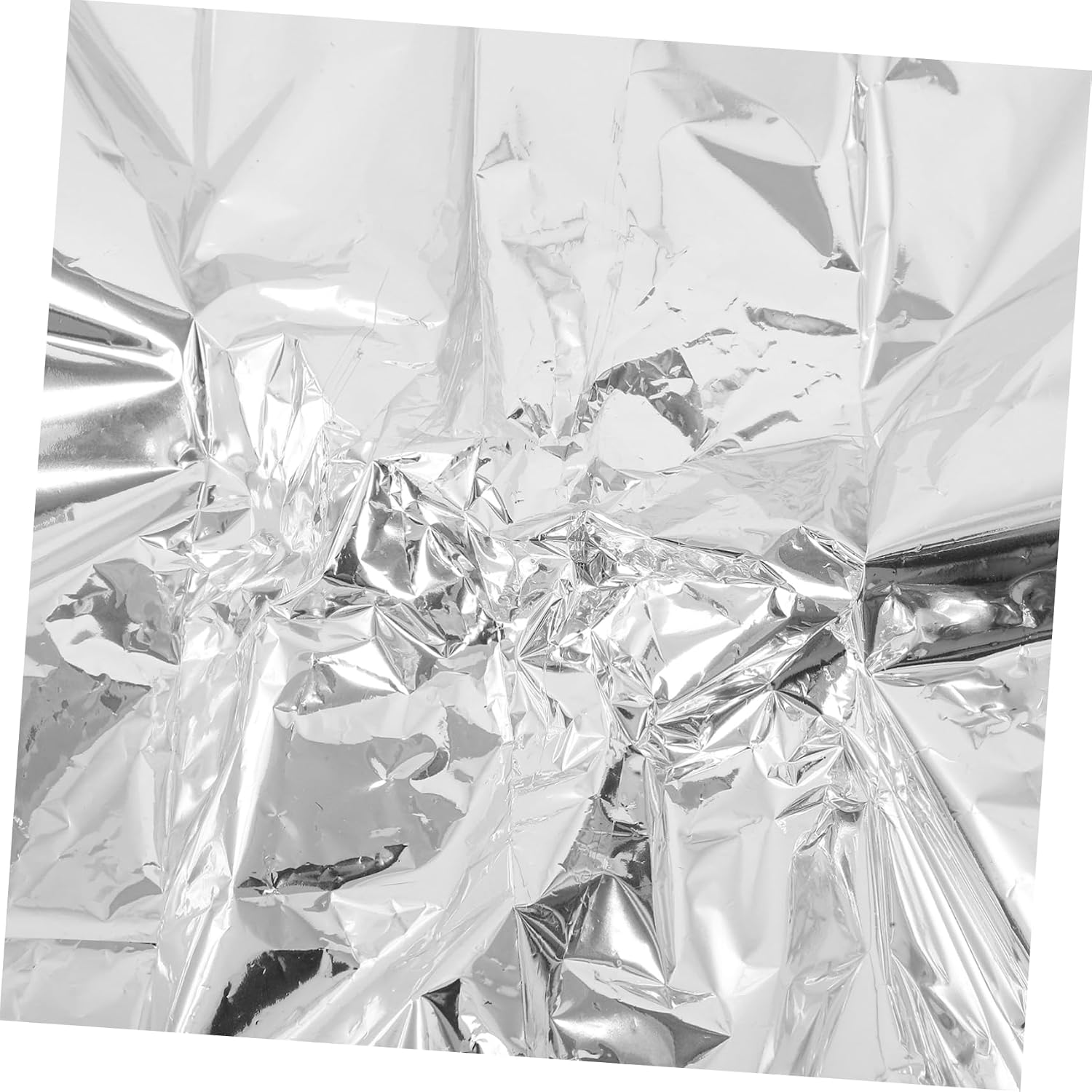 Kisangel 2pcs Reflective Films for Plants: Heat Reflective Blankets - Frost Protection Covers Lightweight Emergency Blanket for Camping