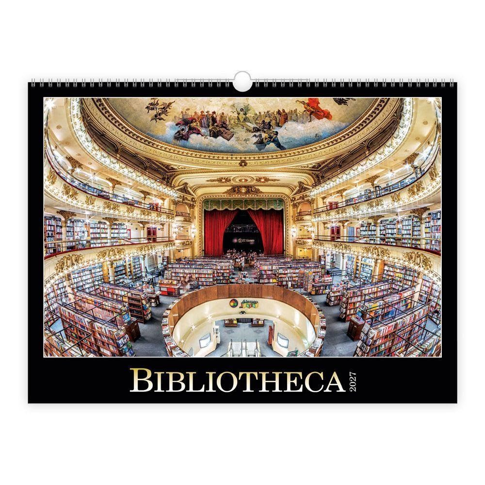 TRÖTSCH - Wandkalender Bibliotheca 2027