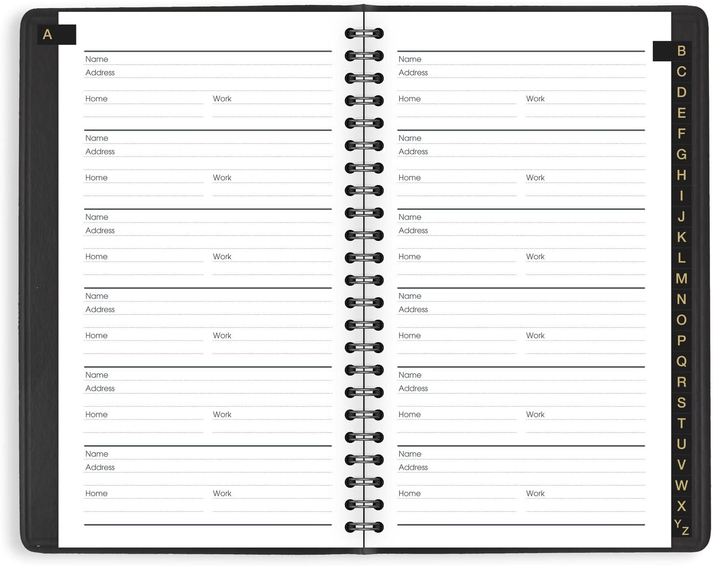 AT-A-GLANCE 2023 Weekly Planner, Hourly Appointment Book, 5" x 8", Small, 12 Months, Telephone/Address Pages, Black (7010005)