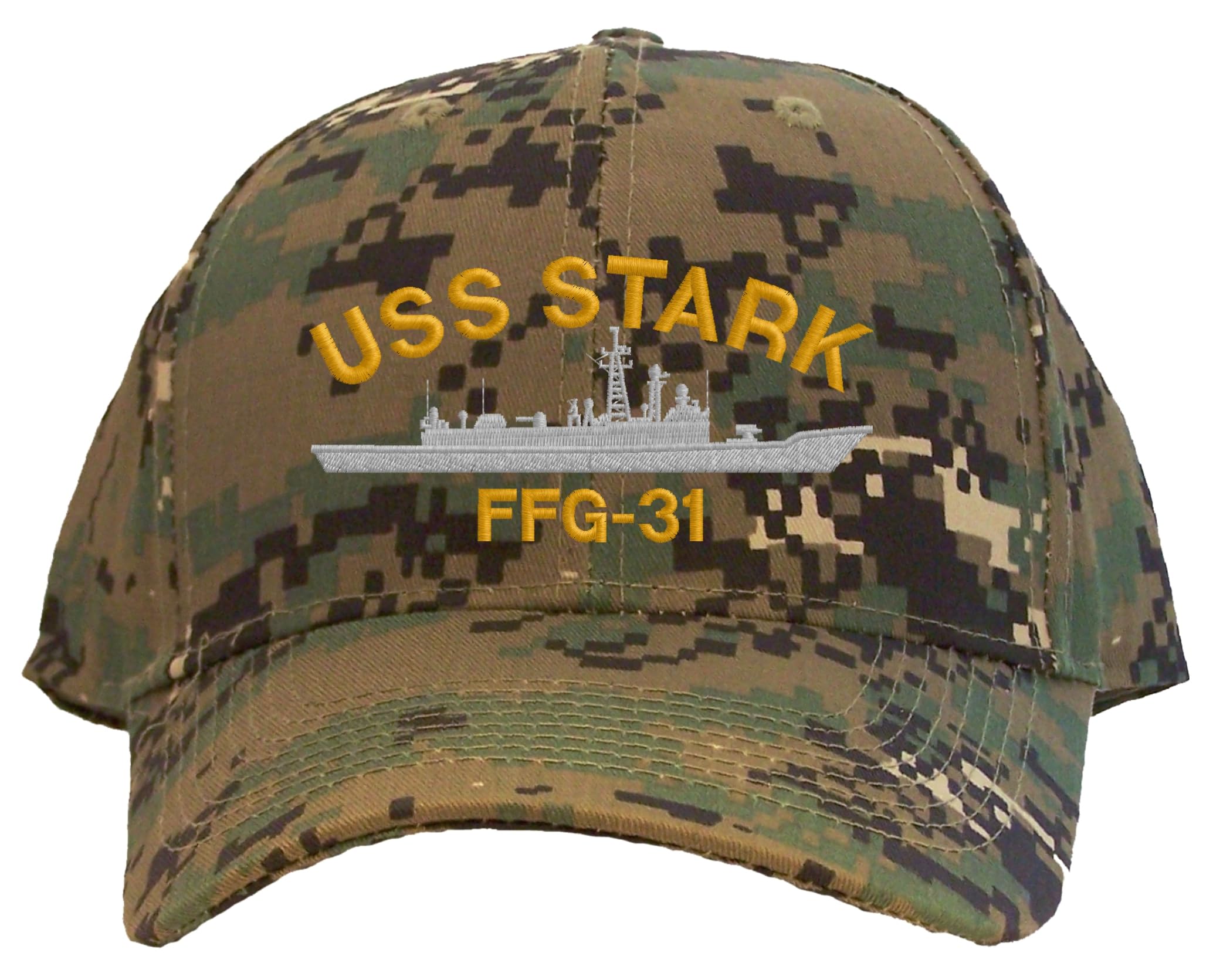USS Stark FFG-31 Pro Style Embroidered Baseball Cap