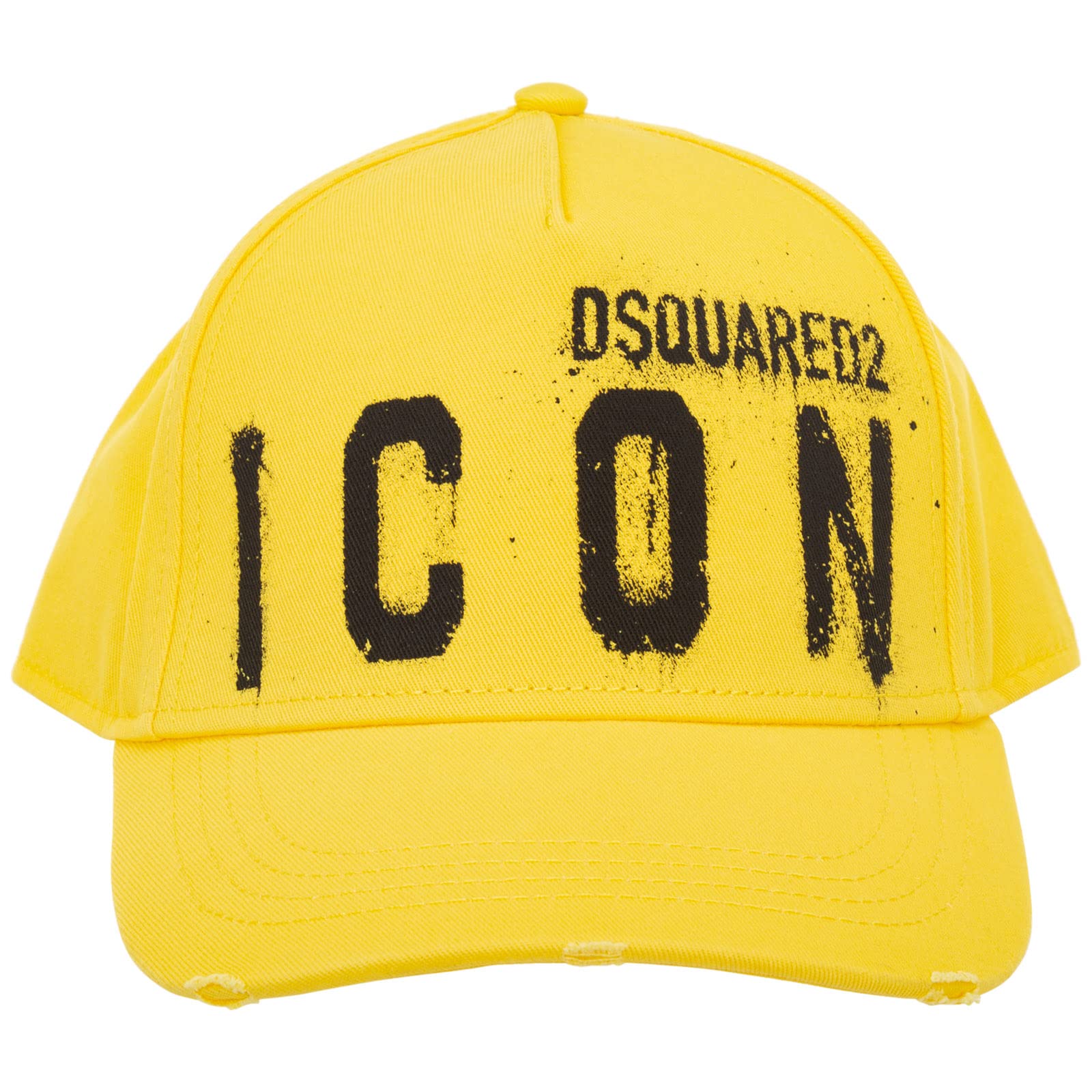 DSQUARED2 Męska ikona czapka baseballowa Giallo, Giallo, rozmiar uniwersalny