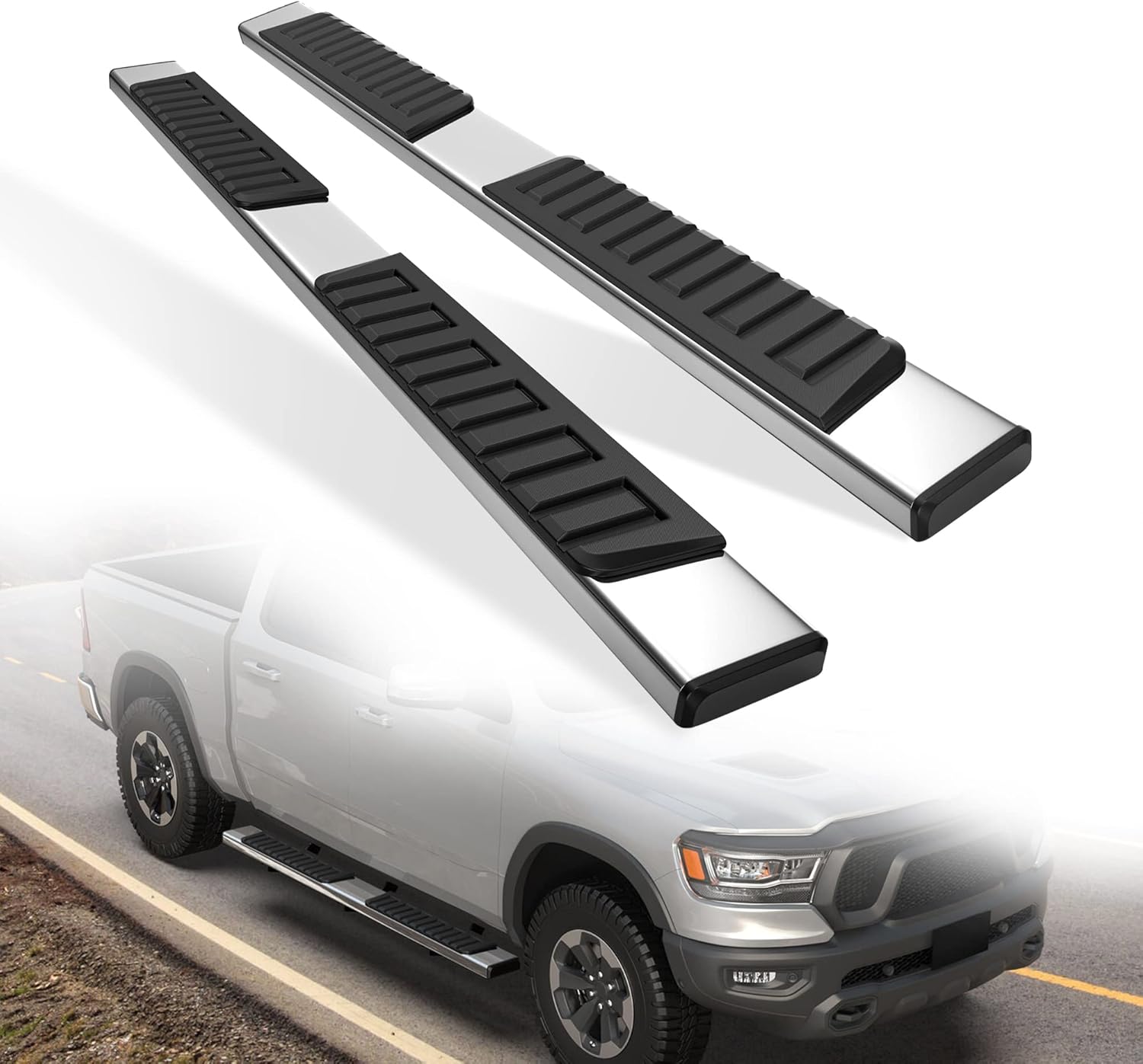 SIZIOM Running Boards Compatible with 20092018 Dodge Ram