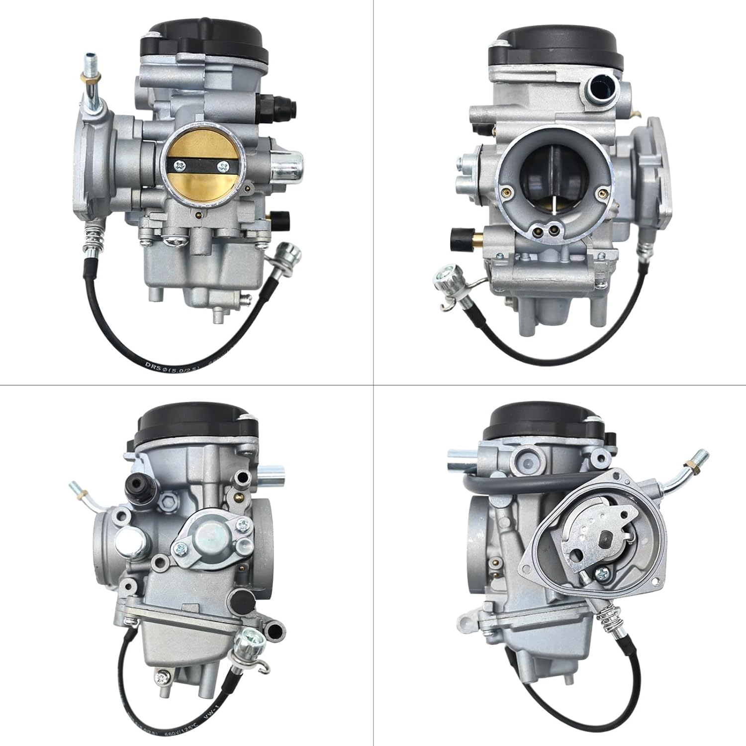Anxingo Carburetor Replacement For Yamaha Big Bear 250 400 Bruin 250 350 Grizzly 350 400 450, YFM350 YFM400 YFM450, Replaces 5GH-14101-11-00 5PU-14101-11-00