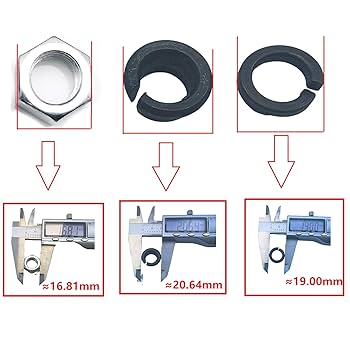 Amazon.com: Nayuank SET Knuckle Stud Cone Washer Kits for