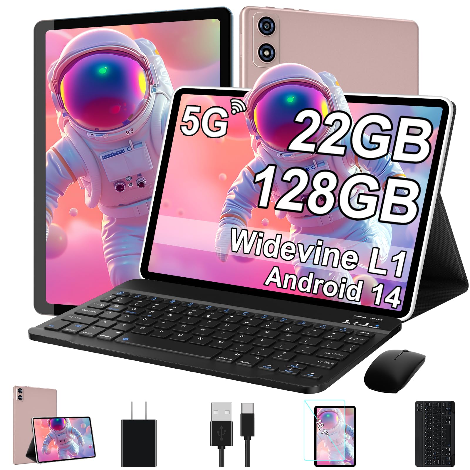 Amazon.co.jp: 2025 タブレット 10インチ Android 14 タブレット