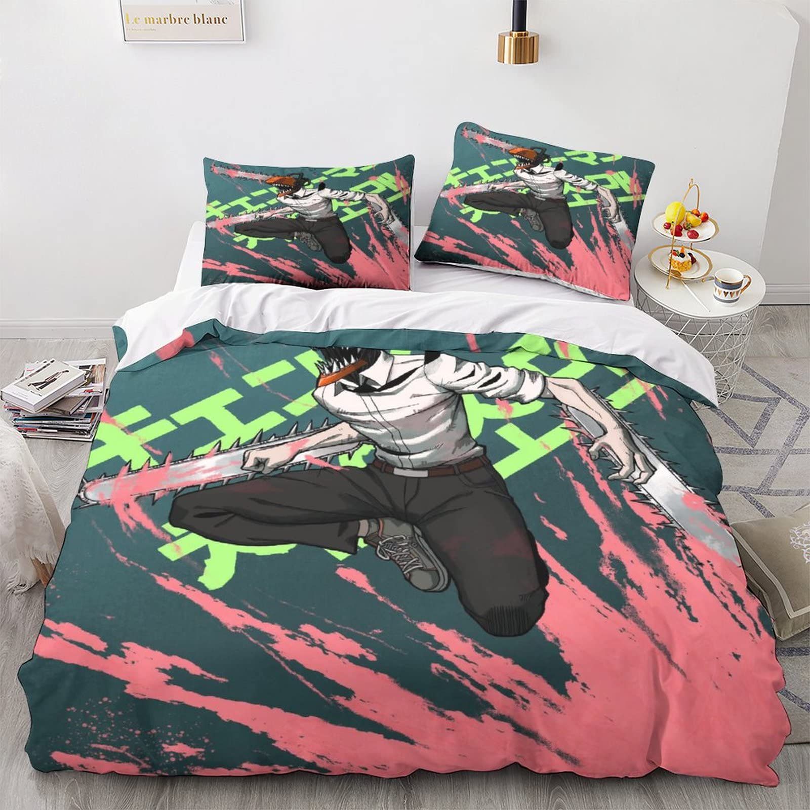 Conworld - Parure de lit en microfibre ultra douce et respirante avec
