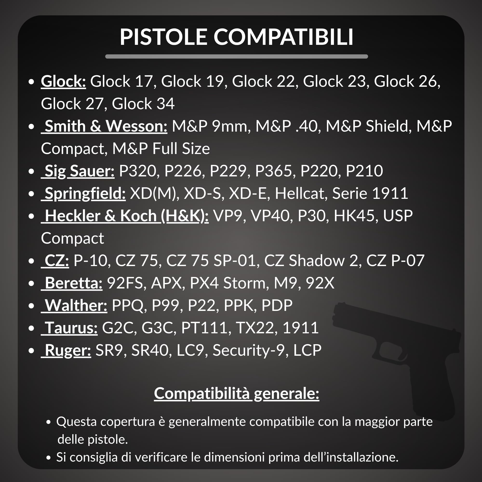 Sibo - Impugnatura Antiscivolo in Gomma (2 Pezzi) - Grip Ergonomico Universale per Softair - Accessorio Comfort per GBB AEG - Copertura per Manico Airsoft