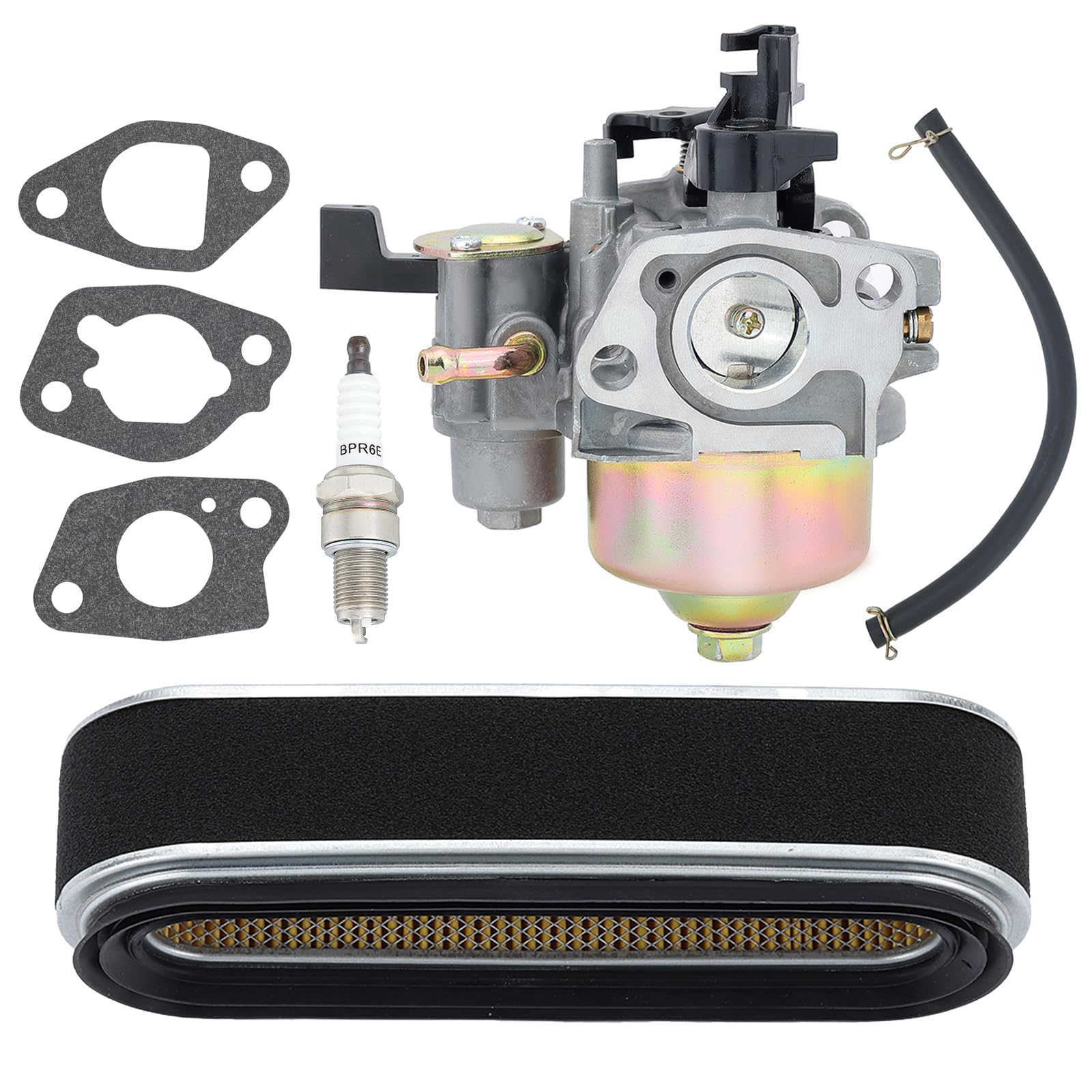 Hipa HR216 GXV160 Carburetor for Honda HR214 HRC216 HRC216K1 Lawn Mower Small Engine Replace for 16100-ZE7-W21 17210-ZE7-505 Air Filter