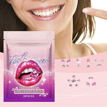 Tooth Gem Kit - Professional Teeth Gems Kit,Safe Long-Lasting Easy to Use Temporary Gem Starter Kit; Fashionable Crystals Tooth Jewelry for Shining Smile