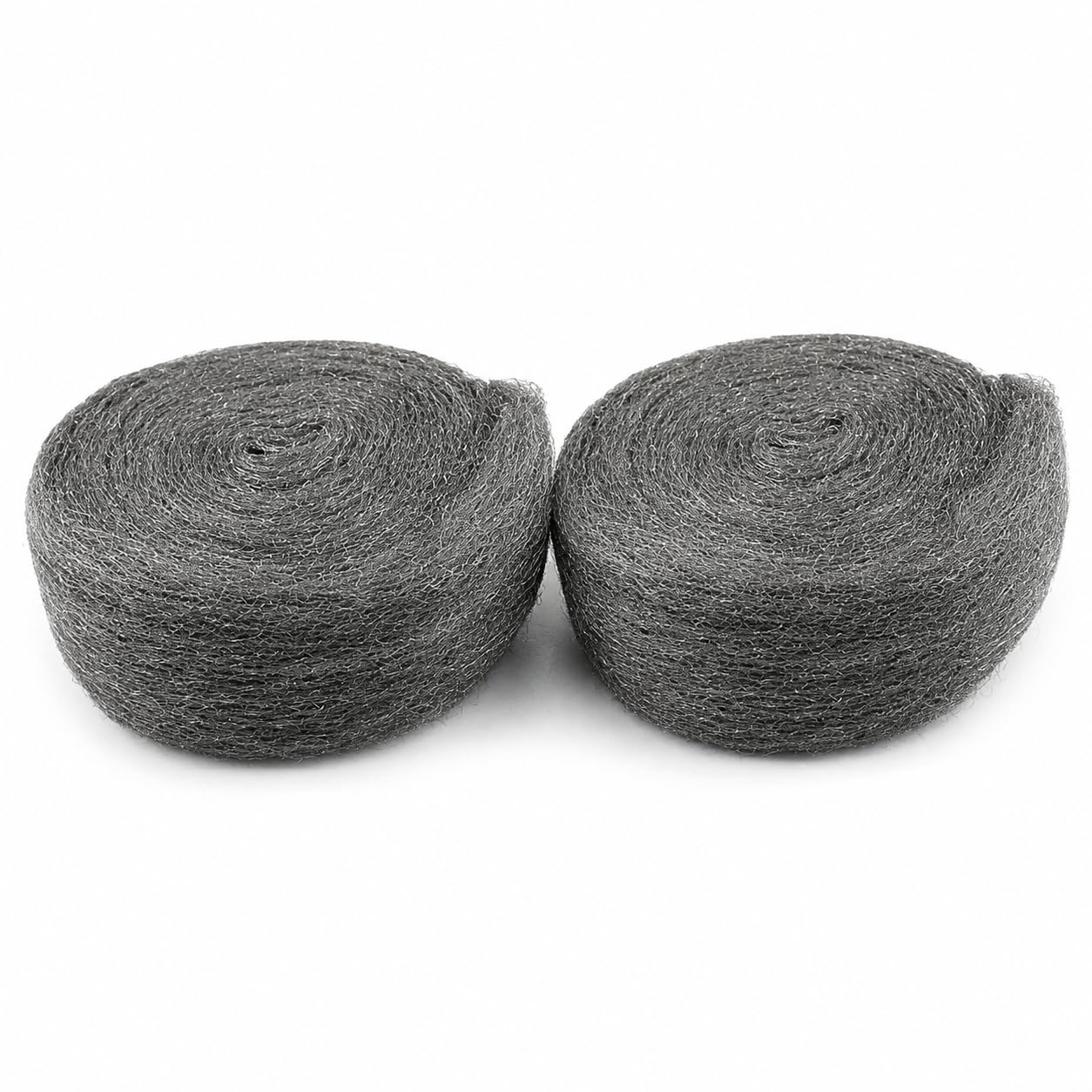 2pcs 3M Steel Wool Mice Blocker, Wire Wool for Pest Control Rodent Exclusion, Hole Filler Fabric to Deter Rats Insects, Metal Polishing Rust Paint Wood Cleaning Kit for Garage Attic Garden