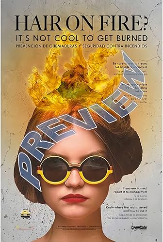 Miniatura 5 de Crewsafe - Pósters de concienciación de seguridad y hoja de lecciones, Safety Always", 11 x 17 pulgadas, seguridad en el lugar de trabajo siempre