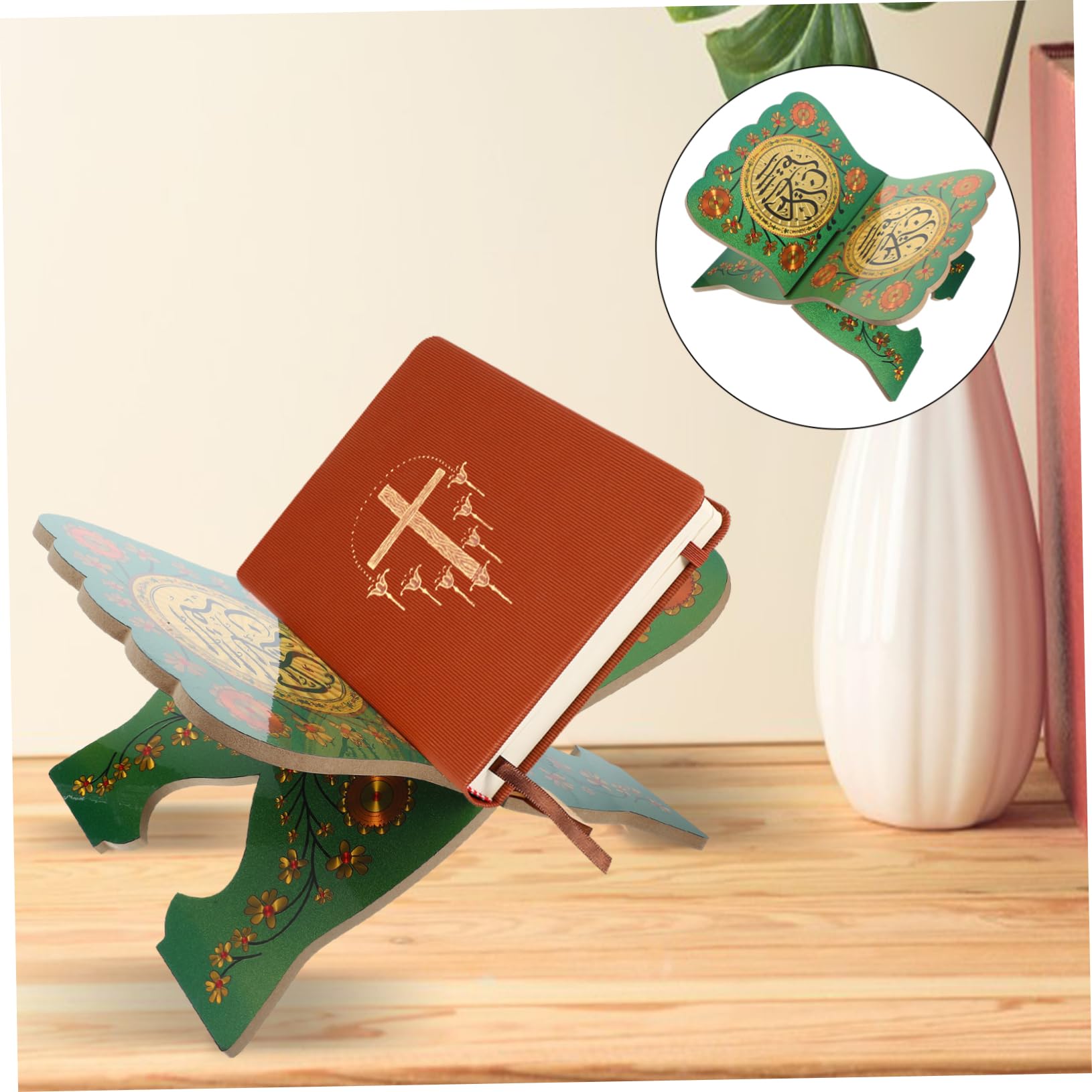 NUOBESTY Portalibri Da Scrivania - Supporto Per Leggio A Forma Di X Leggio in Legno Supporto Per Bibbia Perfetto Per Insegnanti E Musicisti