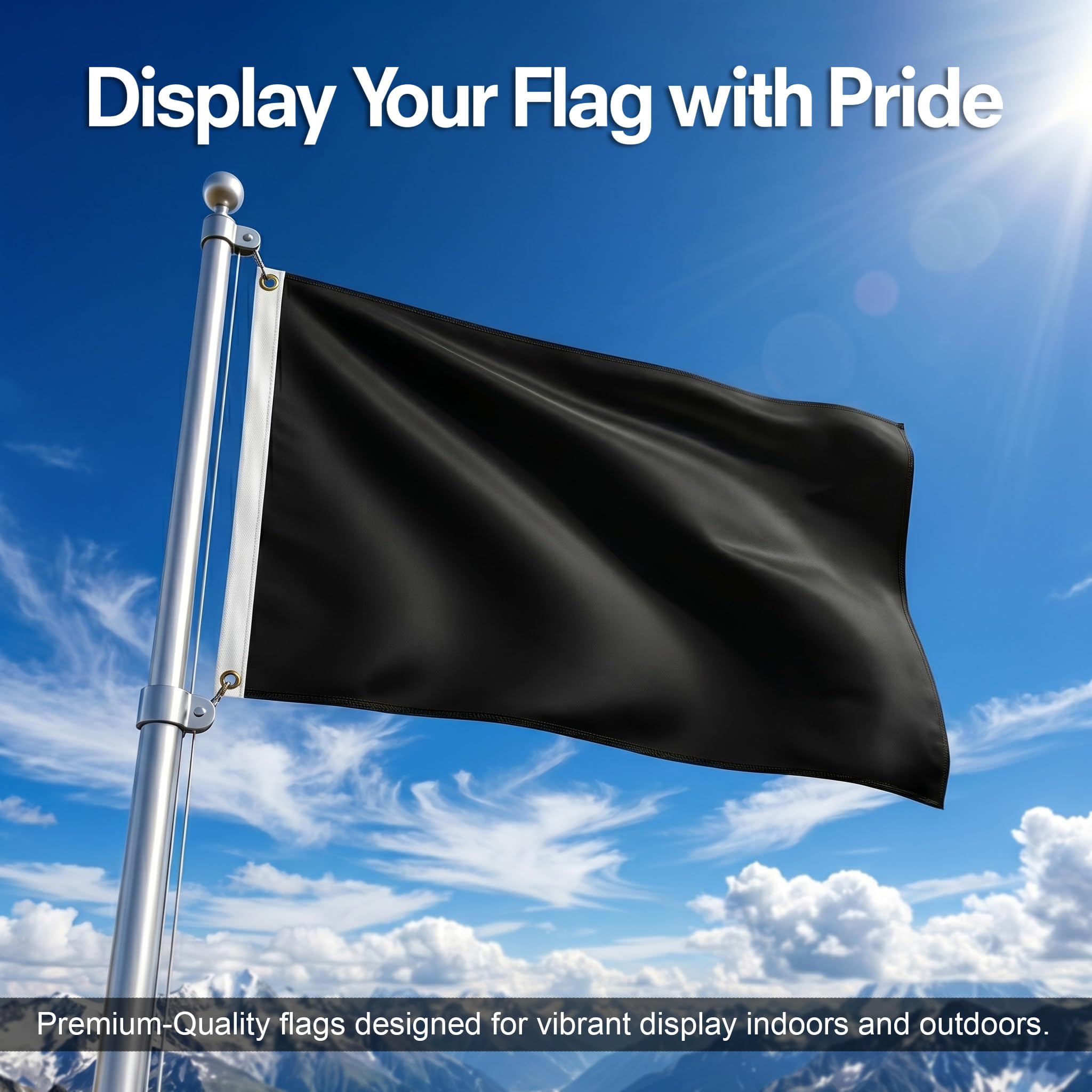 yadokarinoki【2本セット】BLACK FLAG Amazon.com : DMSE Solid Black Flag, 2x3 Flag, UV Resistant, Fade