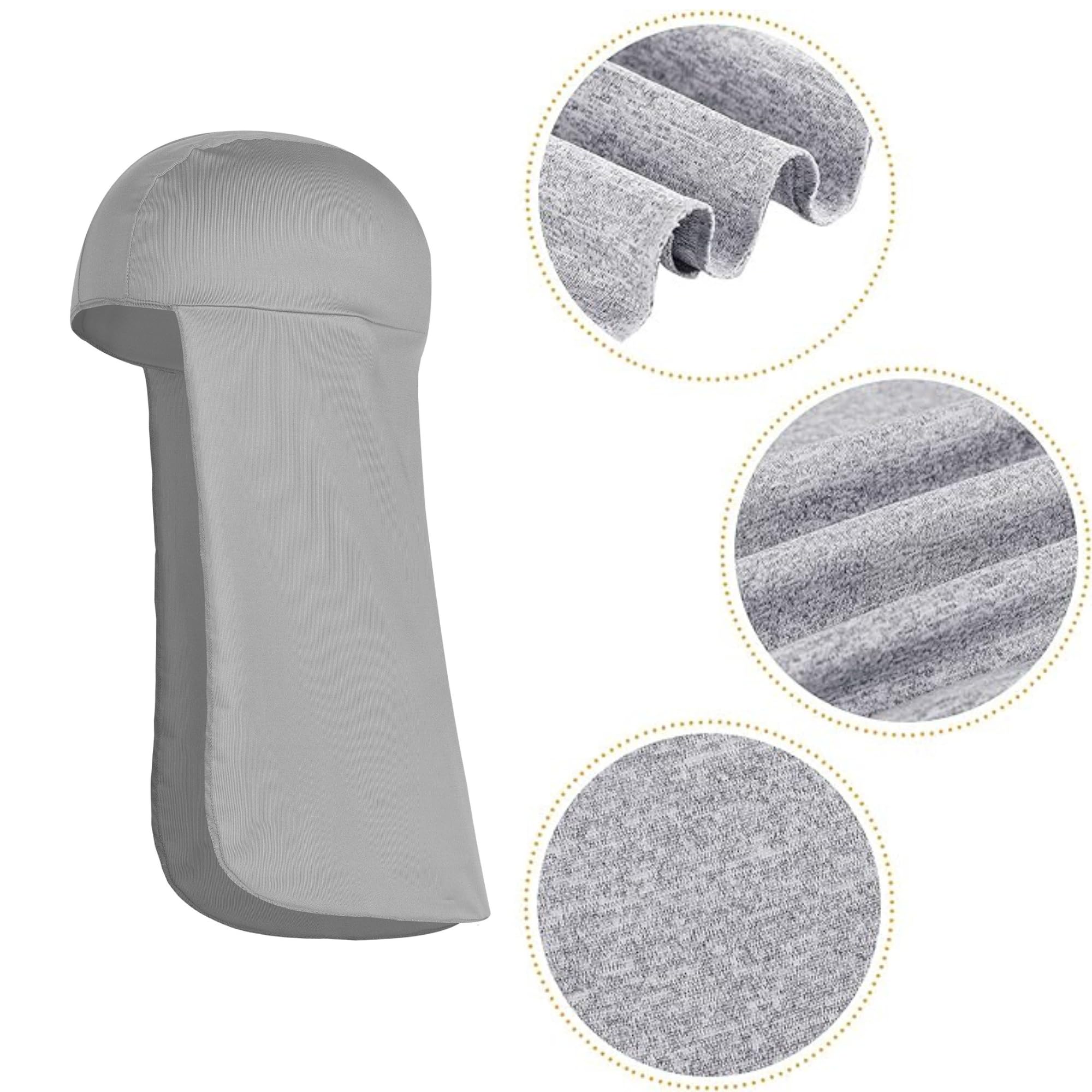 Hard Hat Sun Shield Neck Shade Hat Cooling Quick Dry Skull Cap (US, Alpha, One Size, 4)