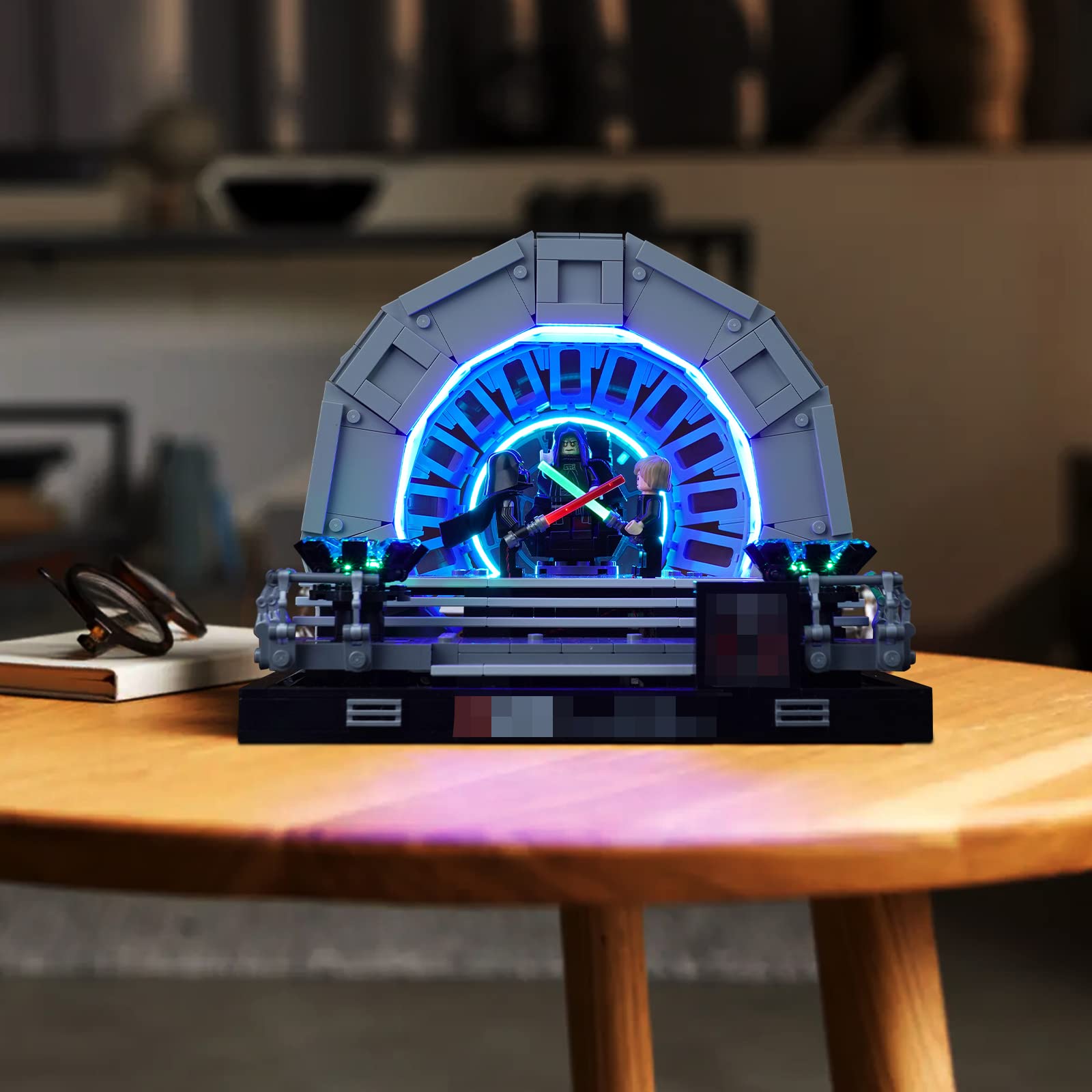 Led Licht Set für Lego Emperor’s Throne Room Diorama (Kein Lego-Modell), Dekorations Led Beleuchtungs Set for Lego 75352 S'tar Wars Emperor’s Throne Room Diorama,Kreatives Geschenk für Erwachsene