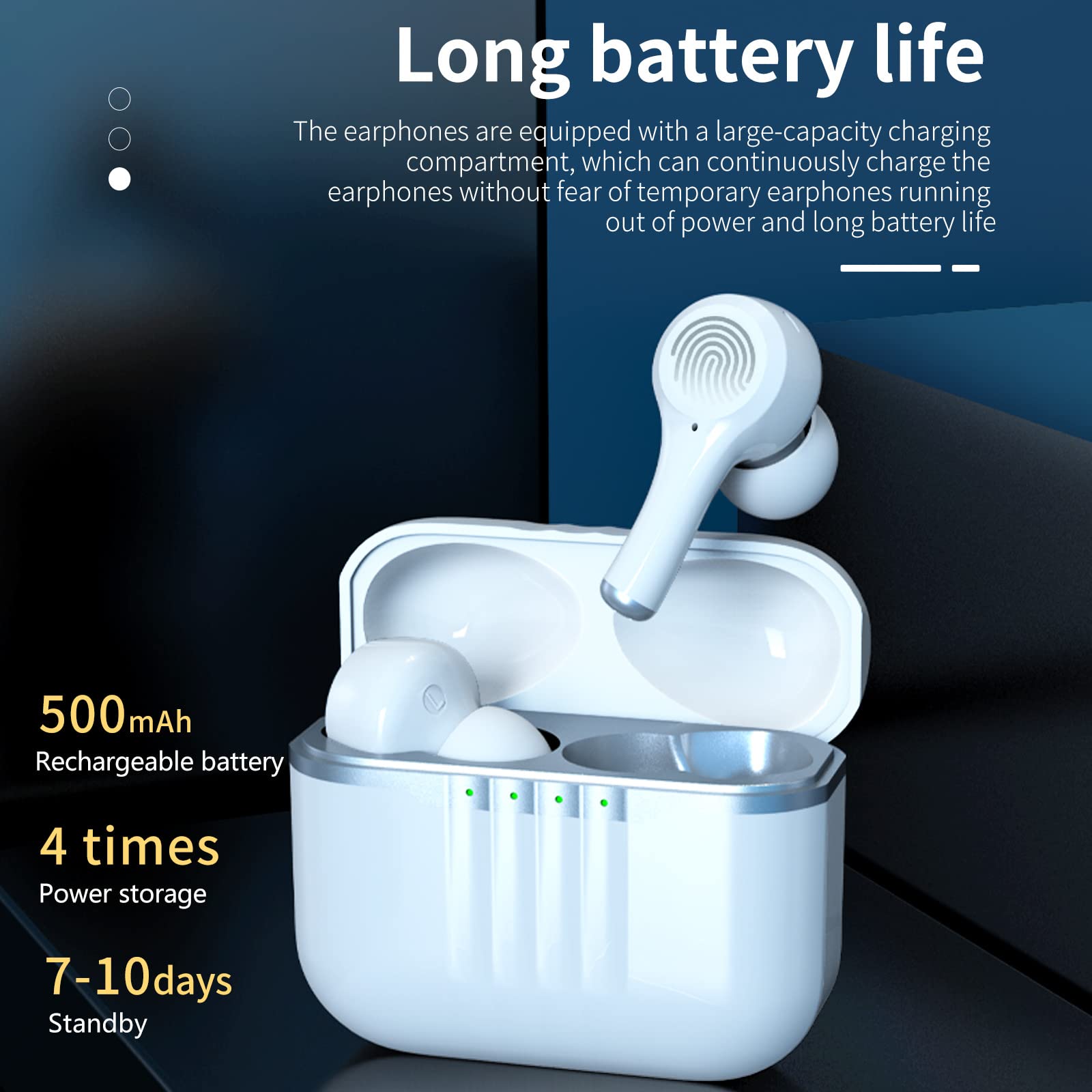 J7 Language Translator-oordopjes, Bluetooth 5.2 Instant Voice