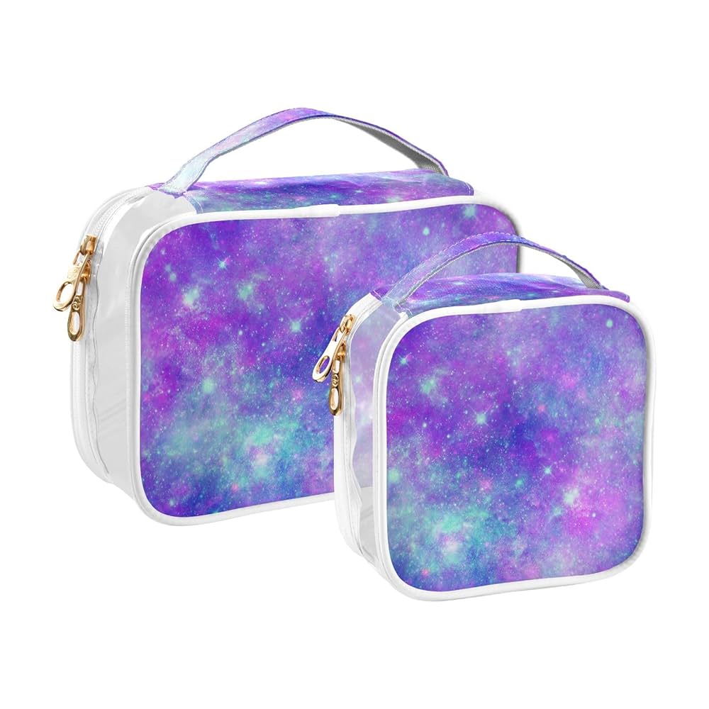 Amazon.co.jp: alaza トラベルポーチ 2点セット 旅行収納ポーチ