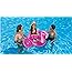 Inflatable Pink Flamingo Swimming Pool Float, 28-Inch