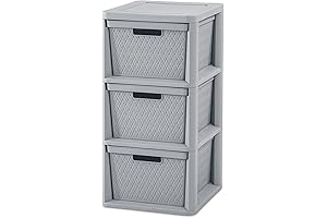 Sterilite Plastic 3 Drawer Organizer: Your Space-Saving Storage Solution!
