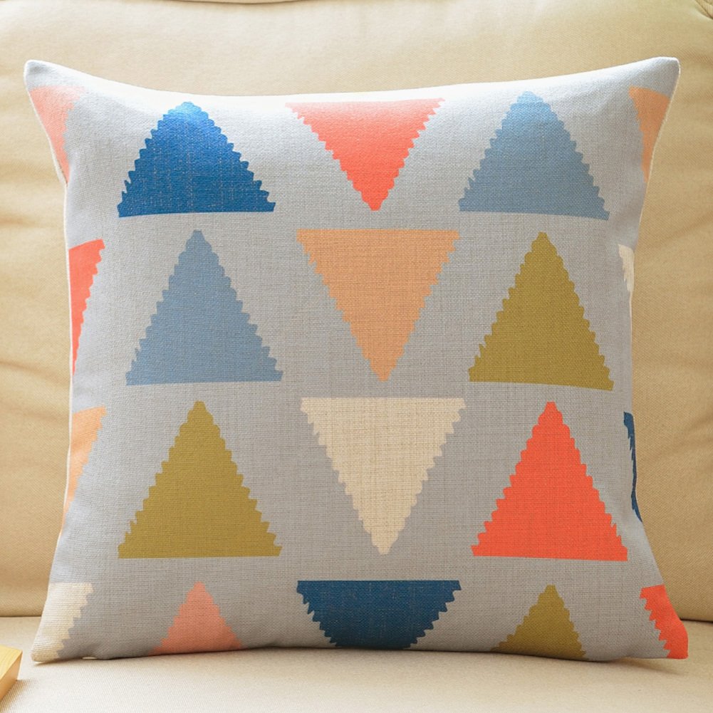 Oreiller de lit broderie créative et coussin pastoral américain