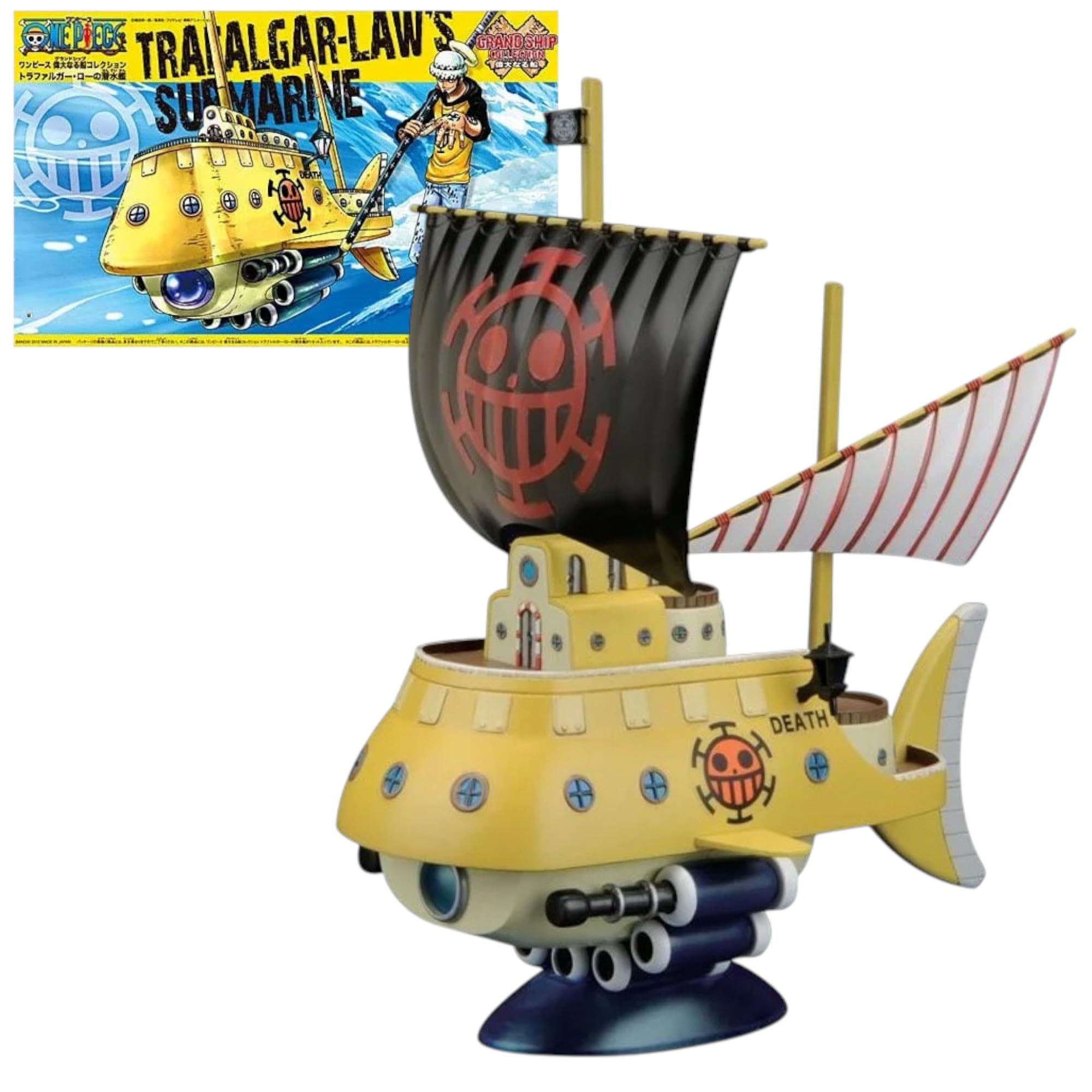 Bandai Grand Ship Collection Trafalgar Laws Submarine Model