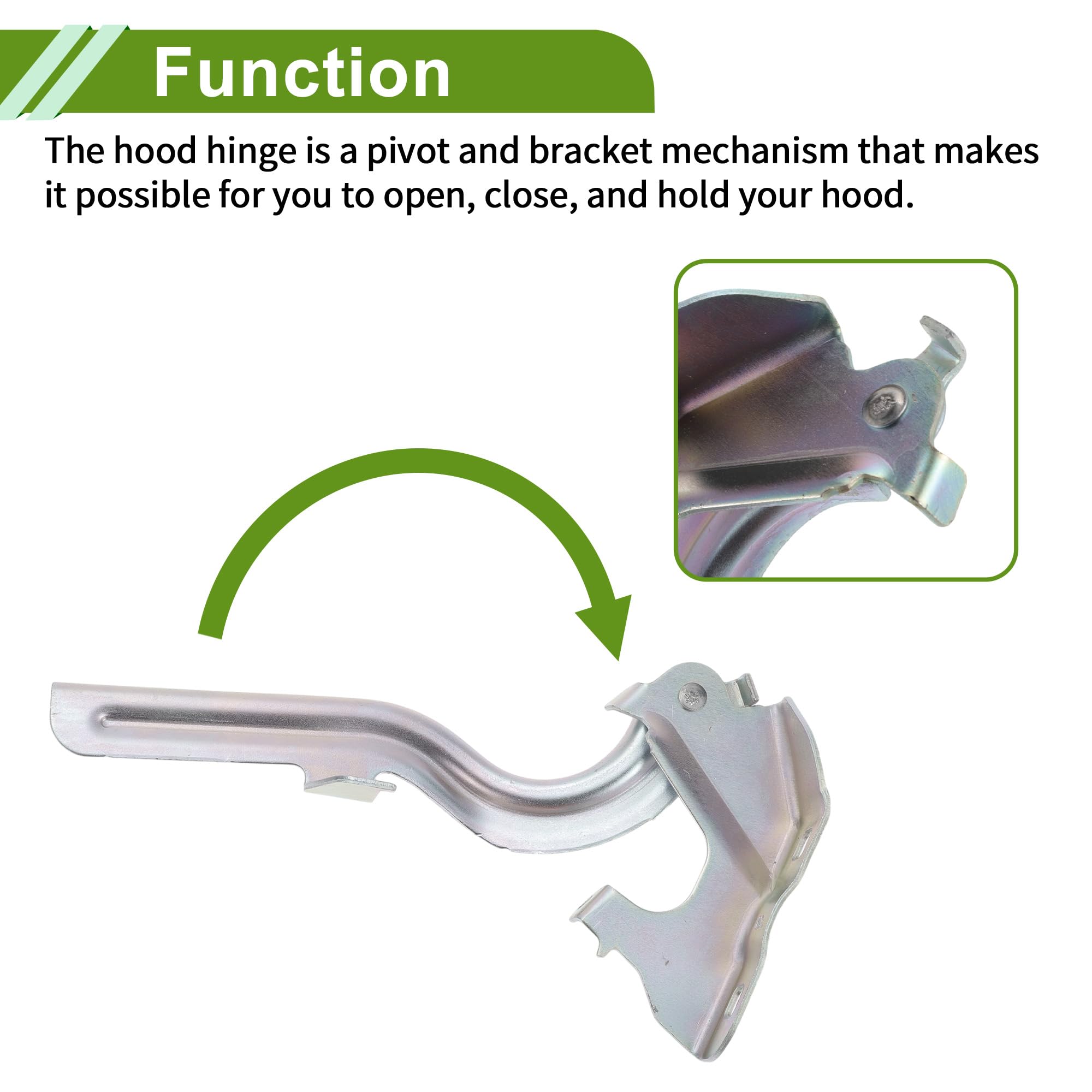 Amazon.com: HOPESPANNER No.654016CA0A Hood Hinges for Nissan