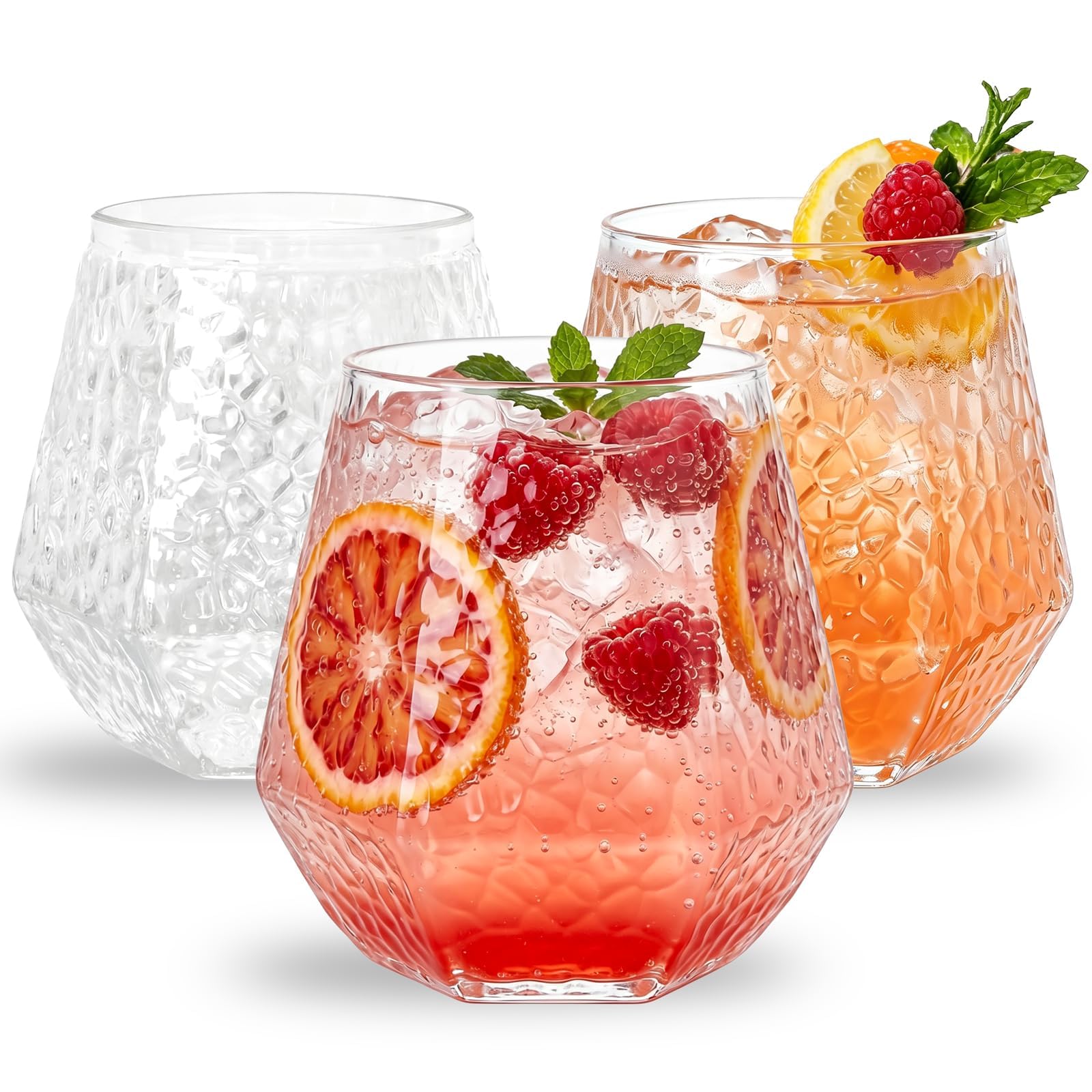 Ciaell 30 Pack Pink Plastic Wine Glasses for Weddings Parties — Amazon image 16