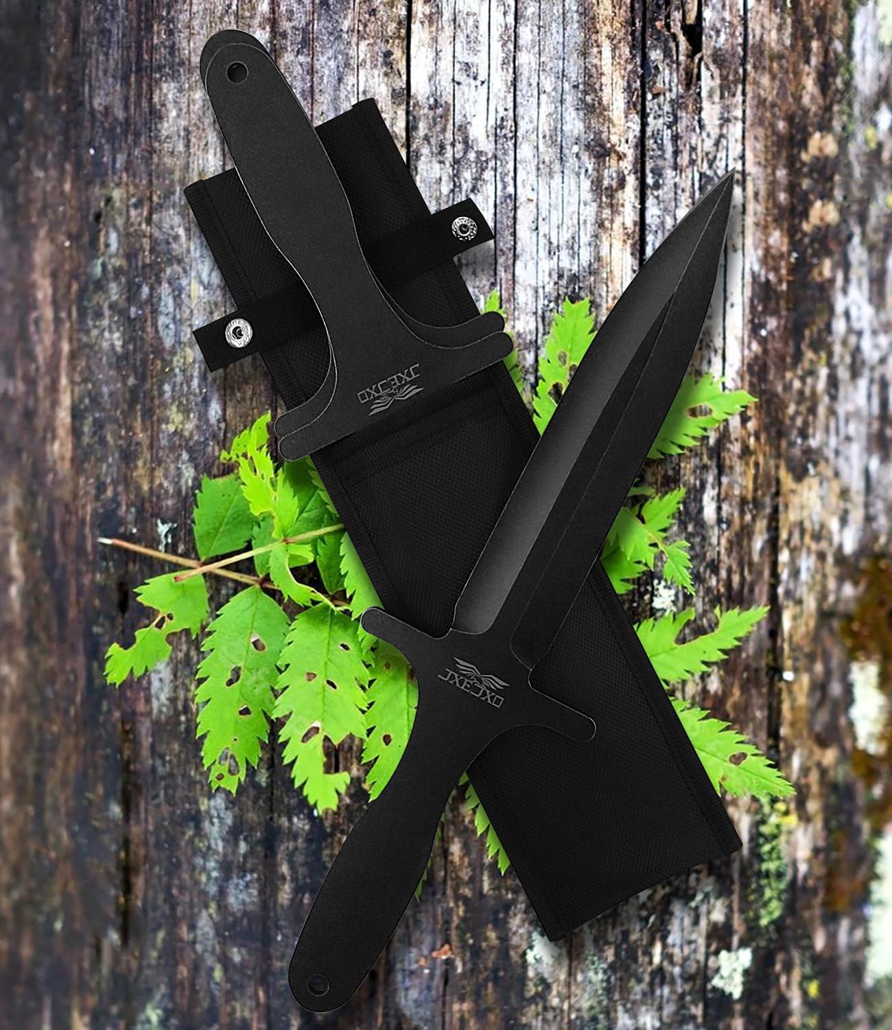 The Sentinel - Big Throwing Spikes Set 3Pack, 14.5" Length, 0.2" Thickness, Upgrade Your Throwing Game with Competition Throwing Set