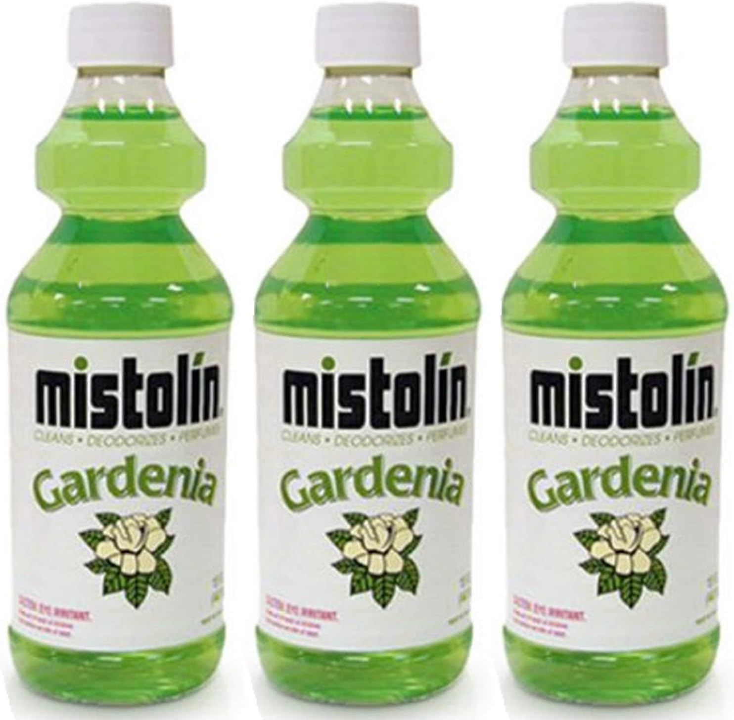 12 Pack Mistolin General All Purpose Cleaning Solution Gadenia Scent 15 fl oz