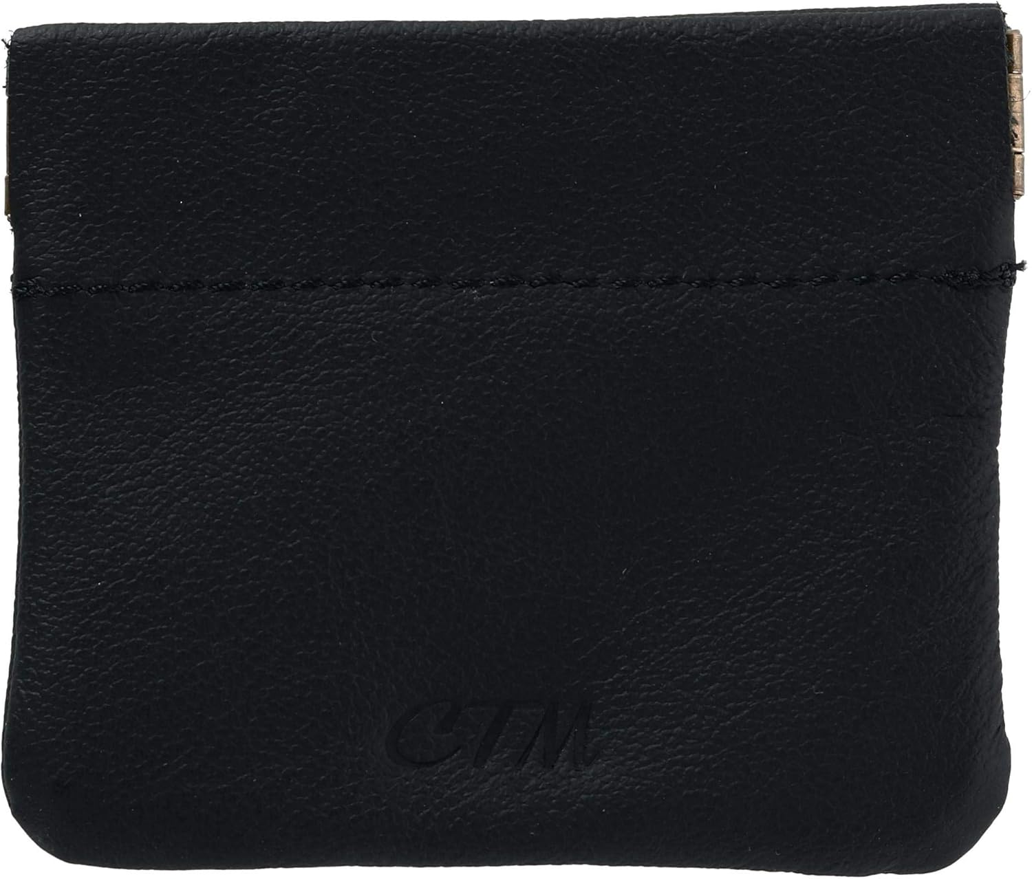 セール】コンパクト がま口 レザー 小銭入れ ポーチ（コインケース）｜Lace Ladies（レースレディース）のファッション通販 - ZOZOTOWN CTM レザースクイーズコインポーチ（ワンサイズ、ブラック）