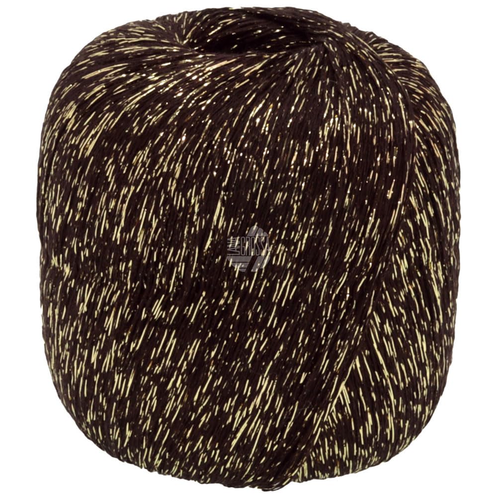 LANA GROSSA Brillino FB 34 Fil Avec Fil Lurex Coloré - Fil à Tricoter à La Main En 83 % Viscose Et 17 % Fibres Métalliques - 25 G De Laine Pour Tricot