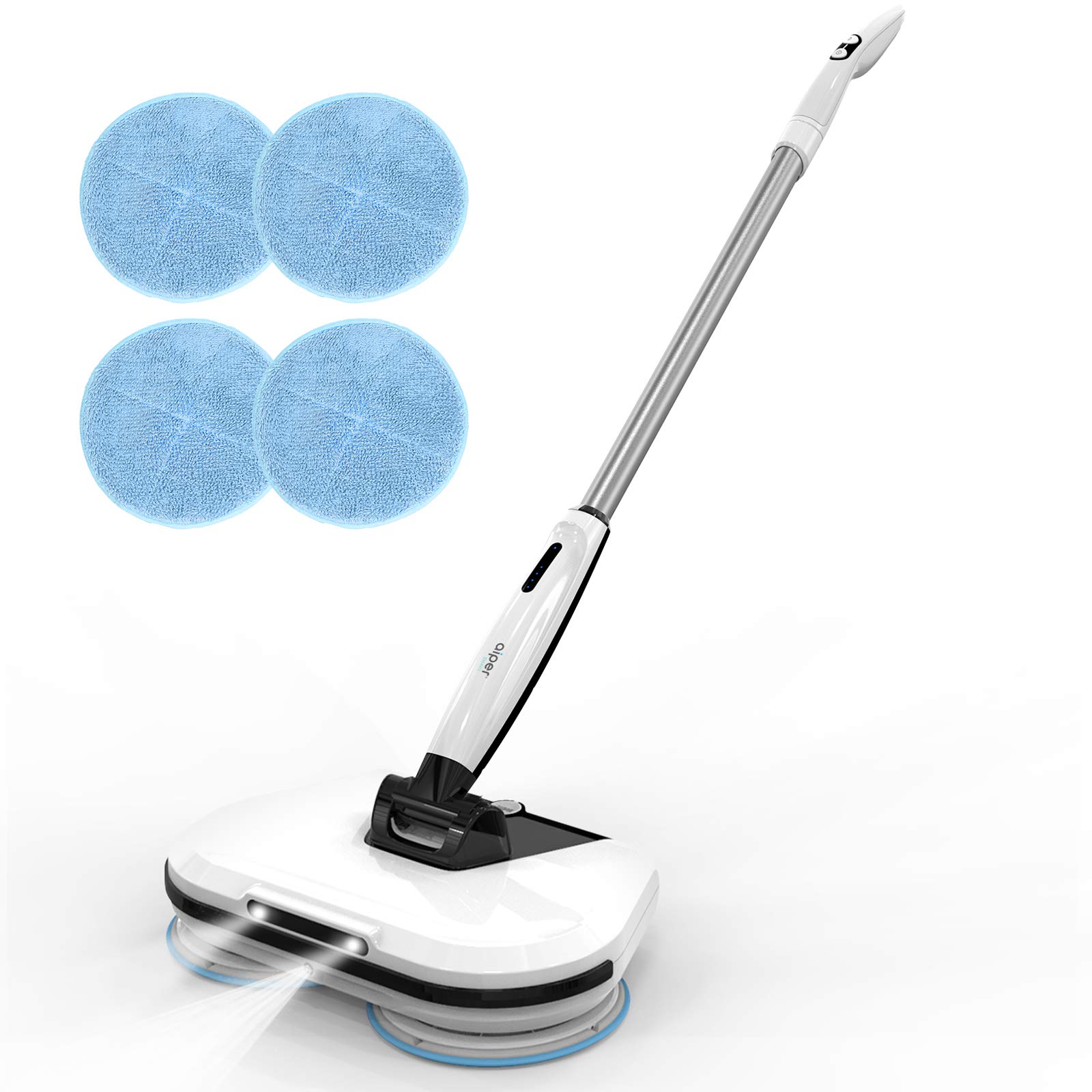 Buy AIPER SMART Cordless Electric Spin Mop with LED Headlight, Hardwood