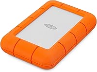LaCie Rugged 5TB Portable External Hard Drive - Shockproof, Rainproof, USB 3.0, Drop-Resistant for Mac & PC