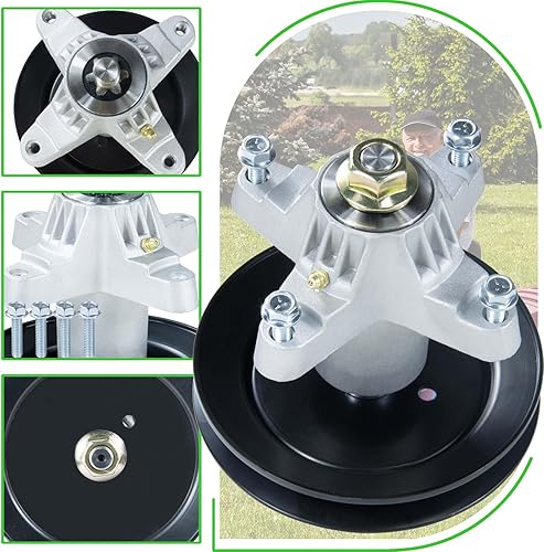 Miniatura 8 de El conjunto de husillo 918-0624B reemplaza el conjunto de husillo 918-0624, husillo MTD 618-0624, 9180624B, 618 0624, 918-0624A, 618-0659 para CUB